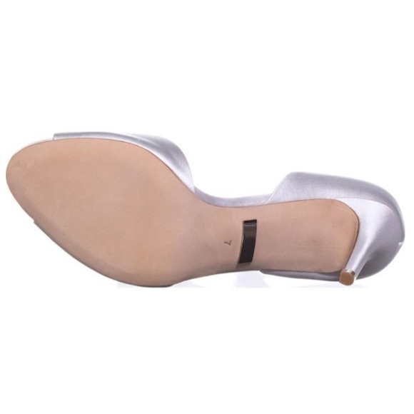 LIKE NEW in box Badgley Mischka Dana Peep Toe Pumps Sz 10 - Picture 5 of 13